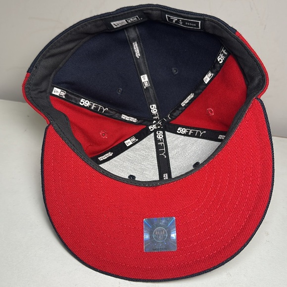 New Era Gonzaga Navy and Red Fitted Cap - Picture 7 of 9